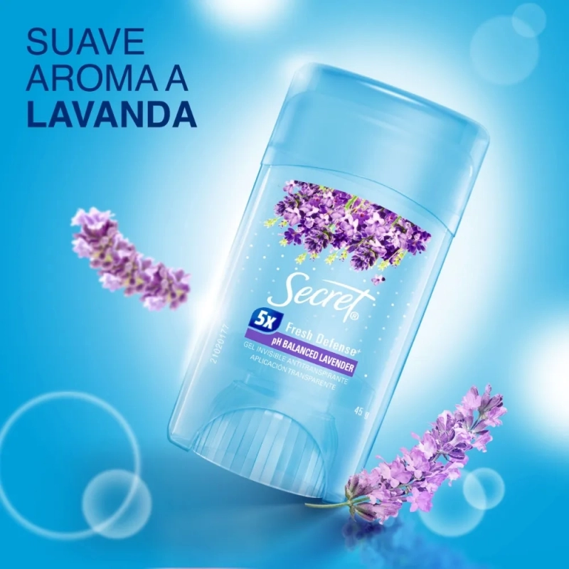 SECRET DEO GEL LAV X 45 G